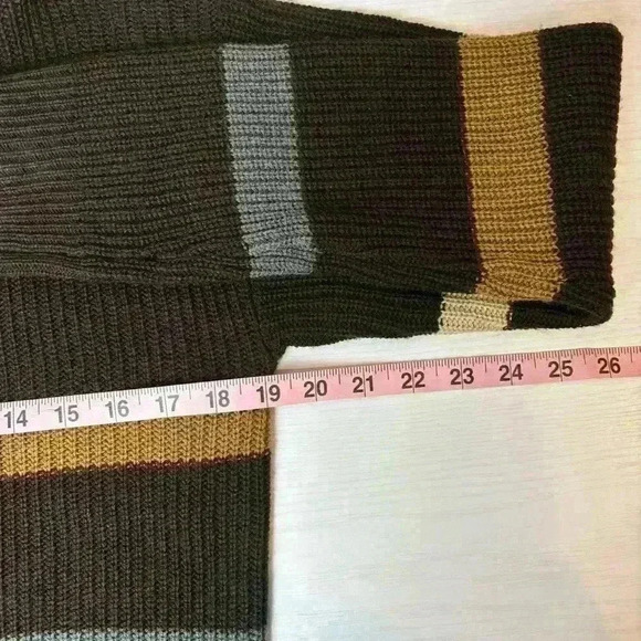 Aster Knit Striped Turtleneck Sweater - Picture 5 of 6